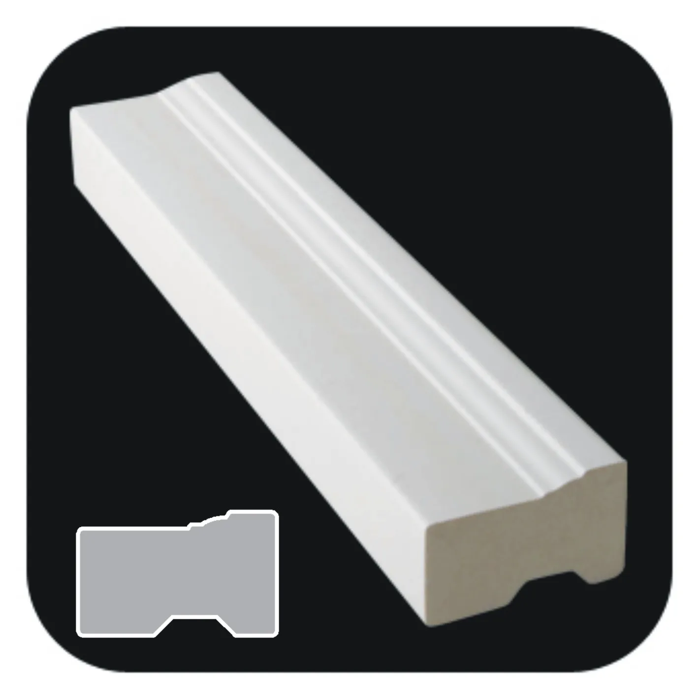 White Exterior/ Interior Vinyl Moulding Foamed Pvc Moulding Door Trim Casing Base Moulding Buy