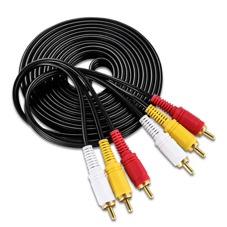 Cantell 10m 3rca Male To 3rca Male Audio Video Cable Buy Rca Cable