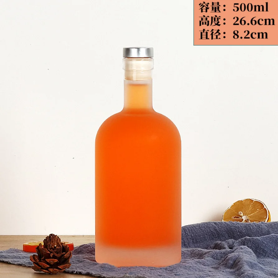 Tall Neck Luxury Whiskey Vodka 100ml 375 Ml 500ml 750ml Spirits Liquor ...