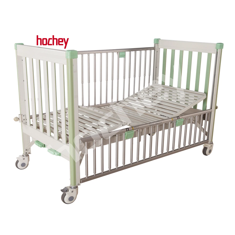 HOCHEY MEDICAL Sample Available Manual Intensive Therapy Medical Crib Bed Kids Hospital Bed Manual Child Pediatric Bed