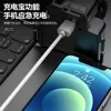 White laser sensor headlamp charger (3600 mAh battery)