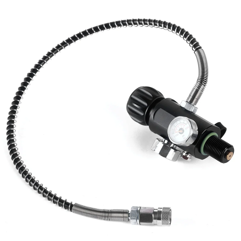 Valve De Charge PCP M18x1.5 - Station Remplissage Air 6000Psi - Pour Bouteilles Gaz
