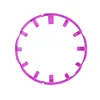 เครื่องหมายบอกชั่วโมงสีม่วง Ga2100