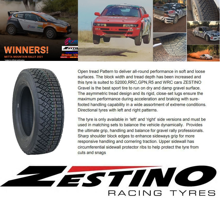 Professional Car Racing Zestino Brand Super Wear Resistance Rally Tires 195/65r15 Gravel 09r Wrc