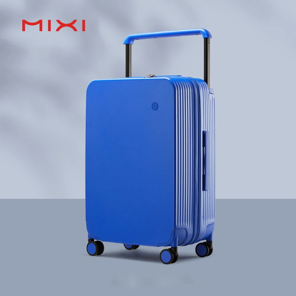 Mixi Designer TSA Lock Wide Trolley Travel Suitcase Rolling Wheels Carry-On  Luggage Valise Koffer Spinner Luggage PC Travel Bag
