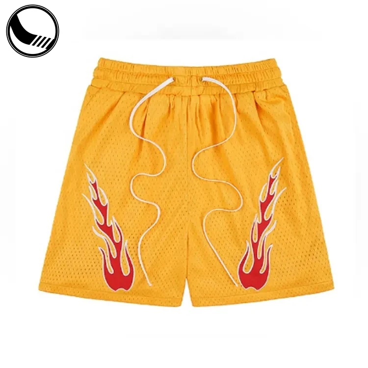 Wholesale Athletic Workout Sport Beach Polyester Running Plus Size Gym Blank Custom Swim Boys Men's Basketball Mesh Shorts