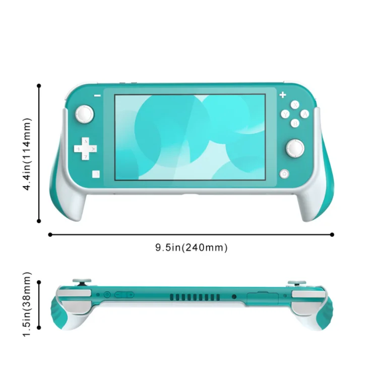 Ручка кронштейн рукоятки Защитная крышка для Nintendo Switch Lite игровой консоли кожух накладка чехол