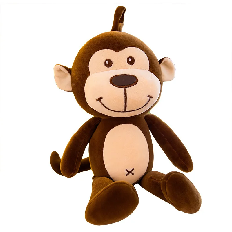 Customize Pirate Monkey Cuddle Plush Toy Soft Stuffed Cute Small Monkey Animal Toy Gorilla Soft Plush Toy