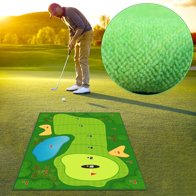 Golf Game Set Stick Chipping Game Backyard Golf Game Hitting Training