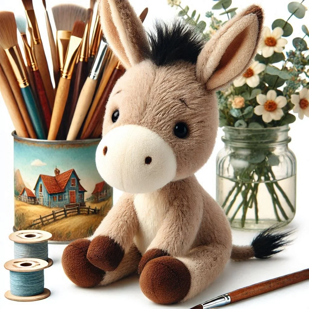 EN71 CE Factory Direct Custom Plush Donkey Wholesale Cheap Stuffed Animal Soft Toy Plush Donkey