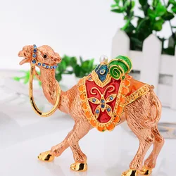 SEVENBEES Portagioie A Forma Di Cammello Con Strass Di Cristallo – Souvenir Arabo – Regalo Dubai - 4