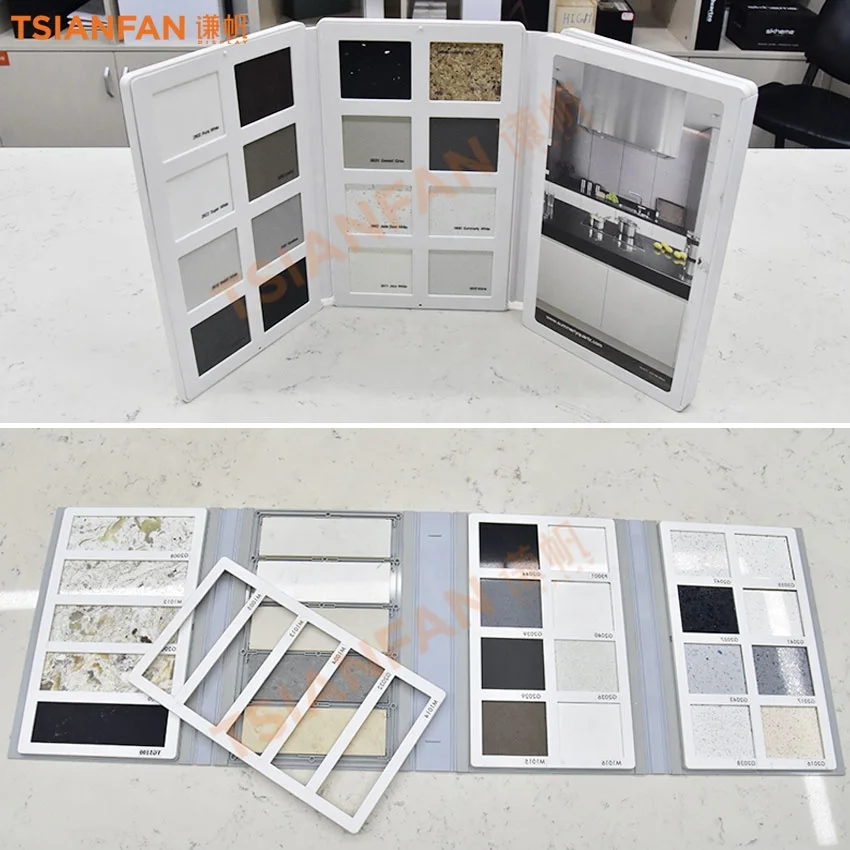 Heavy Duty Card Slab Grading Natural Stone Catalog Wall Mounted Book Shelf