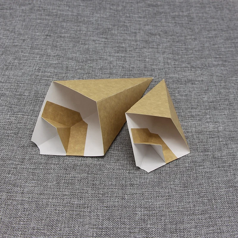 50 KRAFT Paper Cones Eco Friendly 