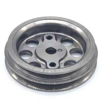 Titanium Lightweight Crank Shaft Pulley For All Configurations Running A Separate Alternator