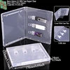 U03 14mm 3-USB Estuche Transparente