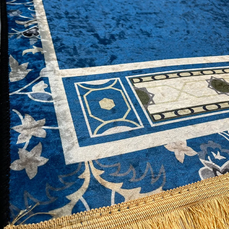 Wholesale Turkey Prayer Mat Factory Velvet 3d Printed Muslim Islamic