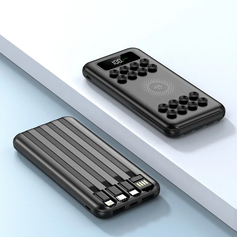 Fast Quick Charge 20000Mah Power Banks Mobile Phone Portable Powerbank 20000Mah Charger Wireless Power Bank