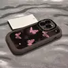 Guscio di bolla-farfalla rosa caramello
