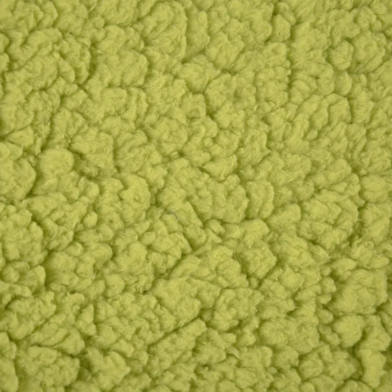 Multi-Colors Orange 100% Polyester Fabric Velvet Fleece Sherpa Fabric for Toys