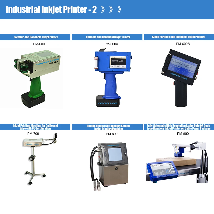 Perfect Laser Handheld Inkjet Coder Printer Machine for Fabric/Plastic/Paper