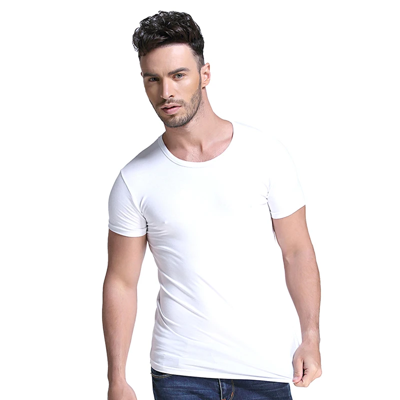 mens spandex undershirts