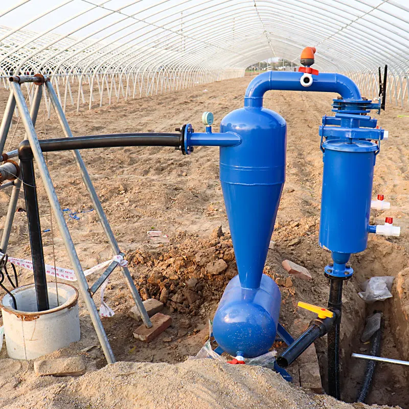 Complete Fertigation Drip Irrigation System Automatic Watering Drip Fertilizer Injector Sand Filter System