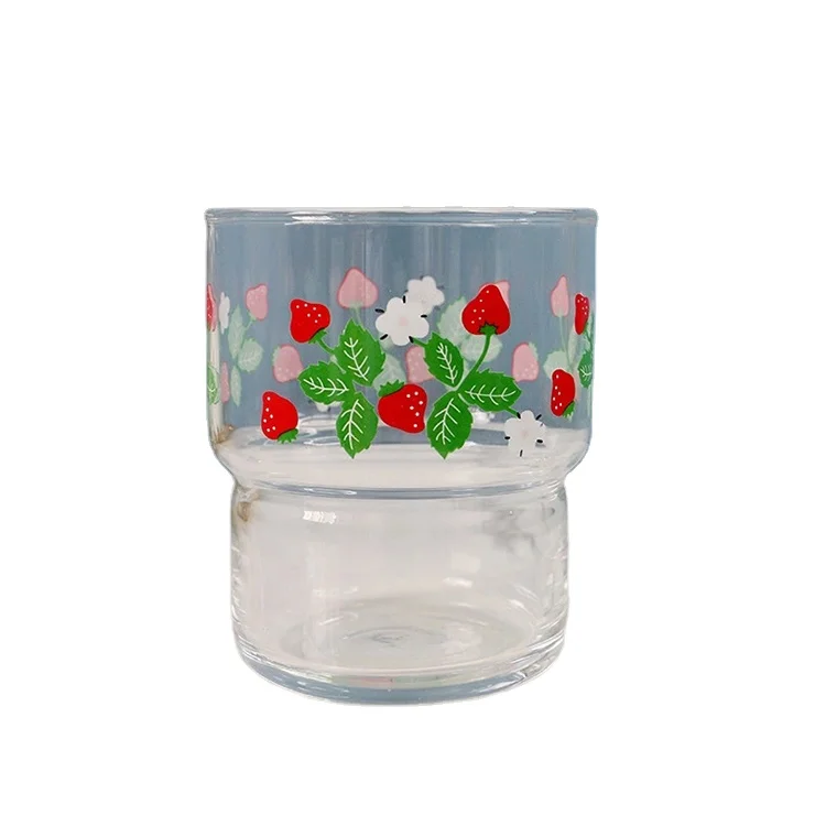 Summer glass ice cream sundae Ice cream cup milkshake drinking glasses cold drinks for home and party.
