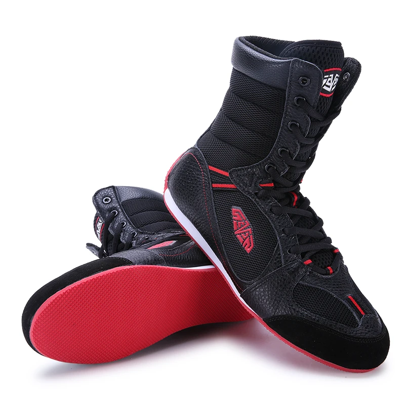 2021 New Model Custom Desig High-Top Boxing Shoes Light Weight Cheap Boxing  Shoes for Men