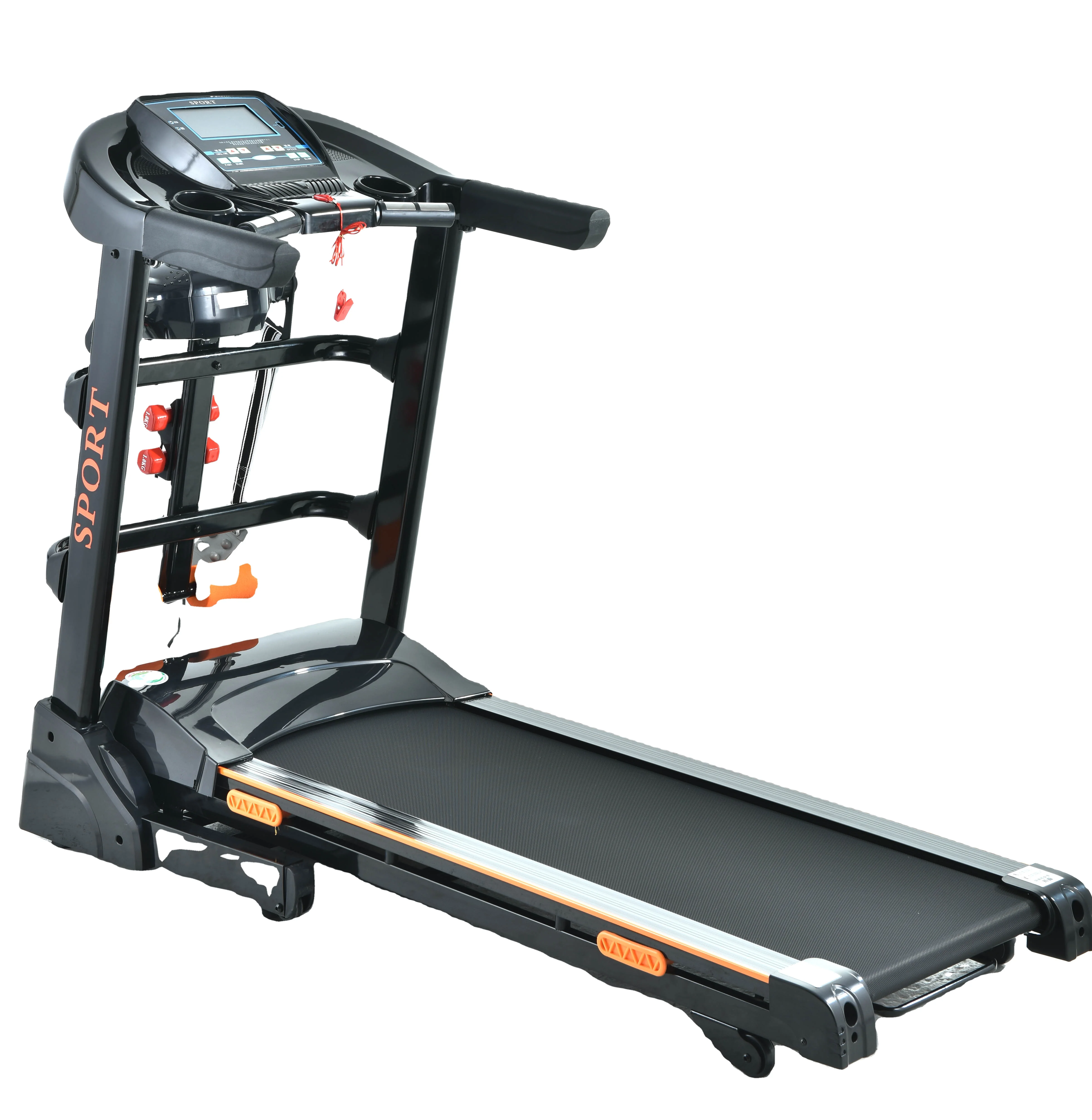 Cheap Automatic 4hp Treadmill Incline Gym Ac Motor Running Life Quality Foldable Cover Exercise Electric Walking Run Machine