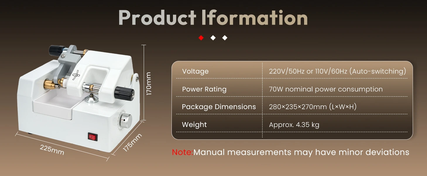 CP-4A Optical Glasses Equipment Automatic Eyeglasses Lens Cutting Cutter Edger Machine