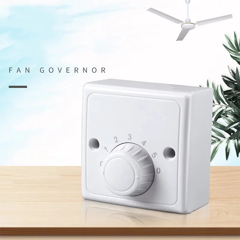 Universal Surface Mounted Ceiling Fan Speed Controller Fan Speed Control Switch