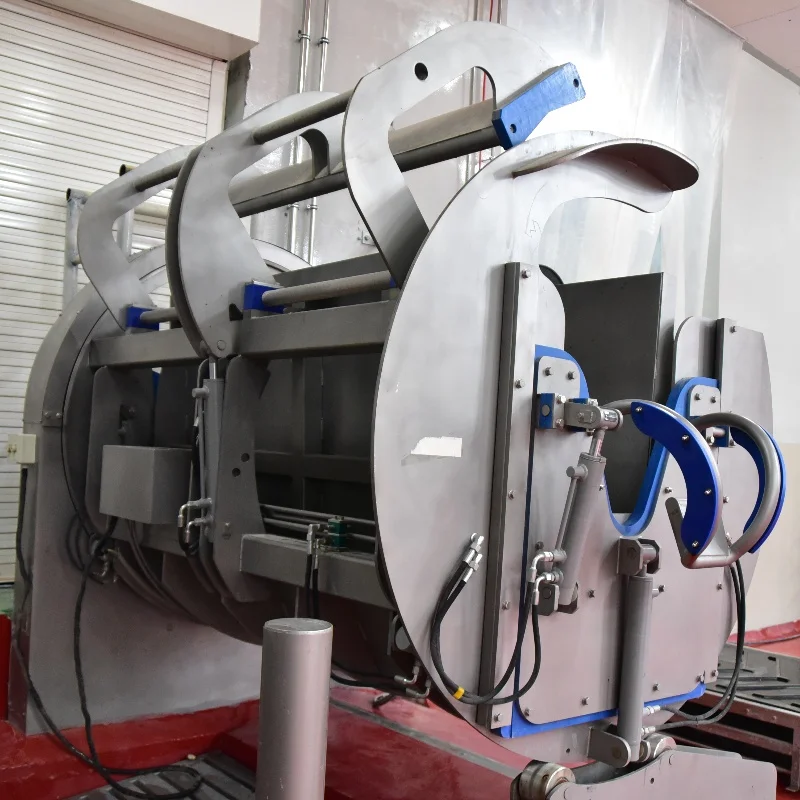 The new high-efficiency cattle, sheep, chicken and pig slaughterhouse overall solution project provides complete slaughtering equipment for sheep, chicken and pig farms.