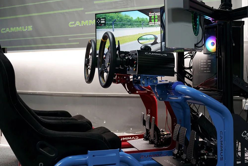 CAMMUS Driving Force Games Steering and Pedals Direct Drive Simulation Drift Race Simulator for PC Game F1 Simulator Pedal