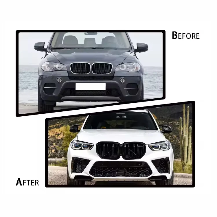 Upgrade To G05 X5m Bodykit Body Kit For Bmw X5 E70 2008-2013 Grille ...