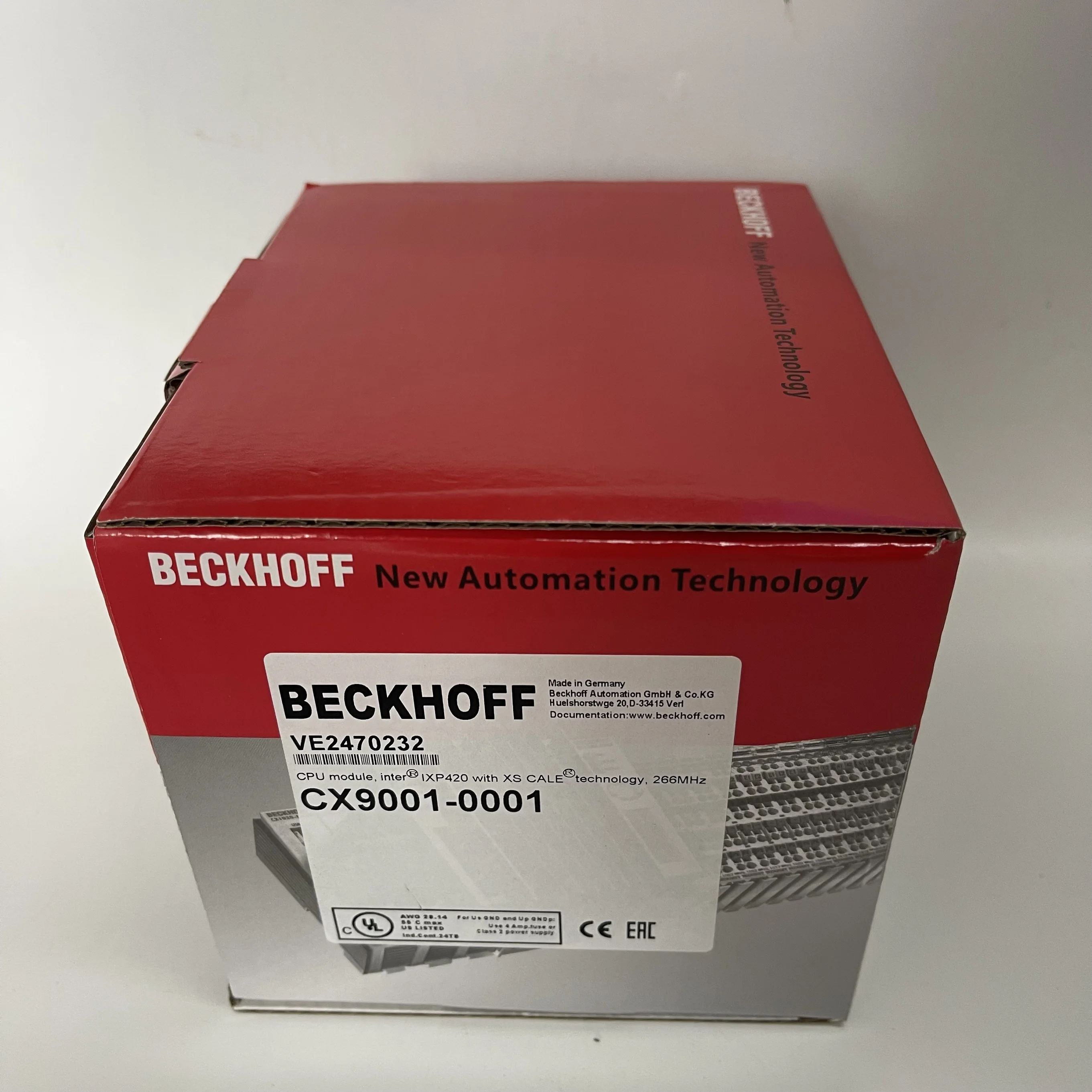 Beckhoff Industrial PC CPU Module CX9001-0001