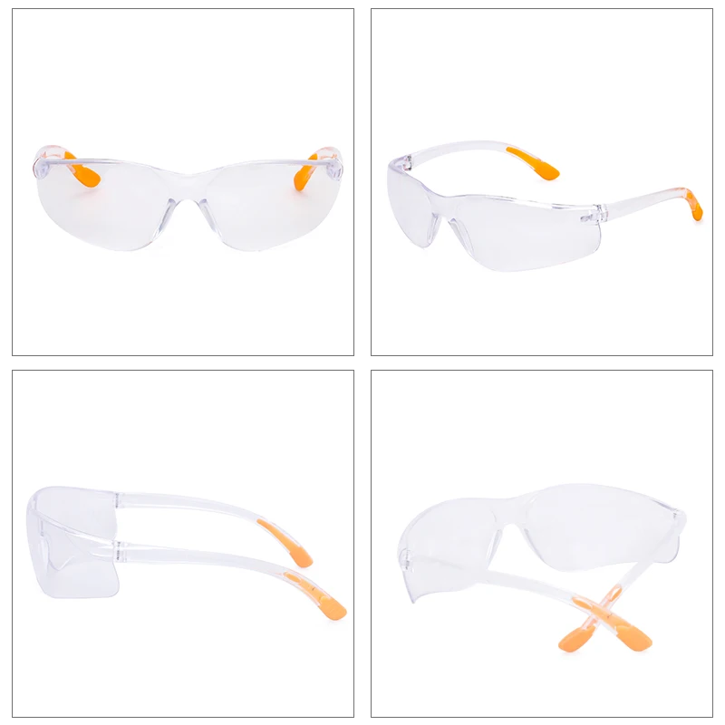 Прозрачные Спортивные защитные очки с логотипом производителя Ansi Z87 противотуманные стоматологические защитные очки от пыли