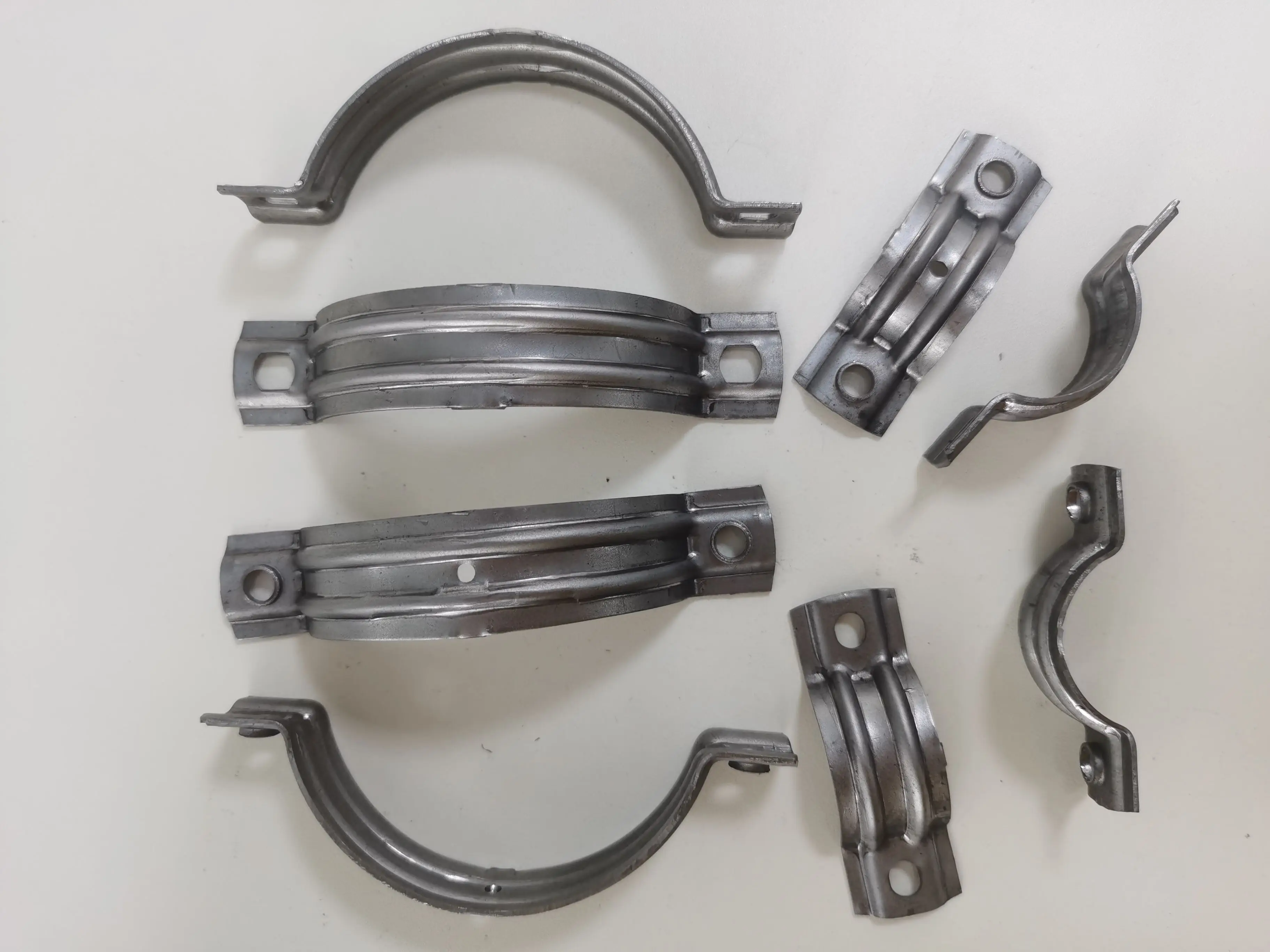 Metal Rigid Pipe Strap Clamp Holder Stamping Die Stainless Steel U