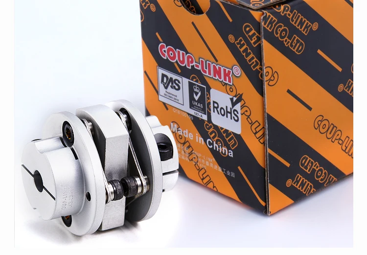 Leg Rigid Diaphragm Coupling Servo Motor Screw Spring Elastic Coupling