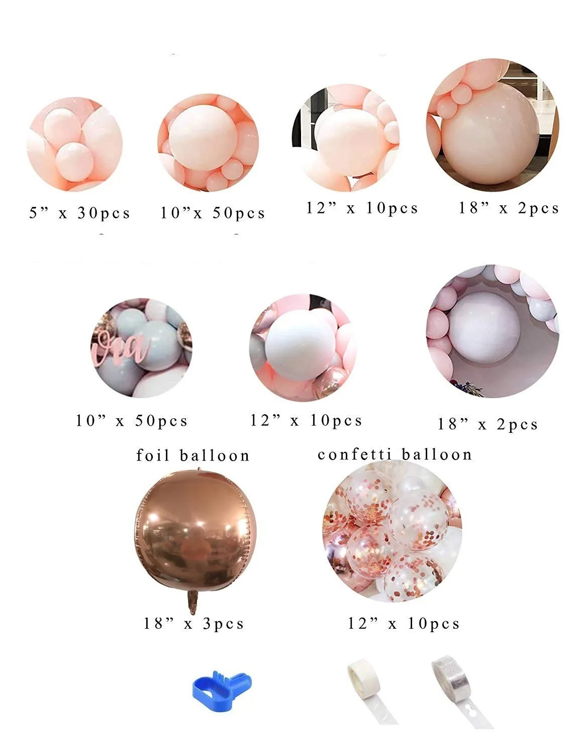 Розовый макарон, шары, цветы, биоразлагаемые шары, гирлянда, праздничный шар, арочный комплект гирлянды