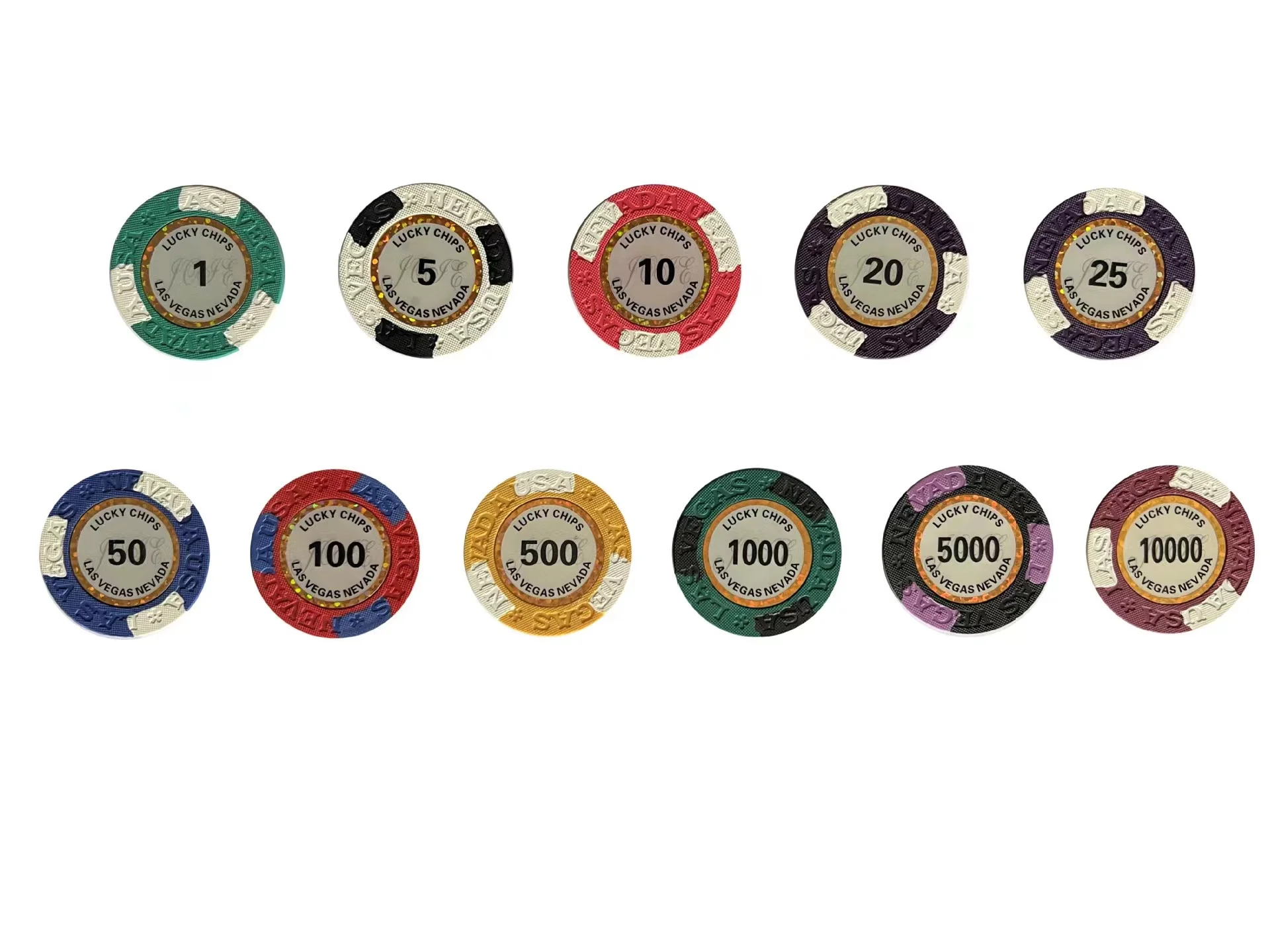Professional Casino 300 Set Custom Clay Poker Chips With Poker Chip