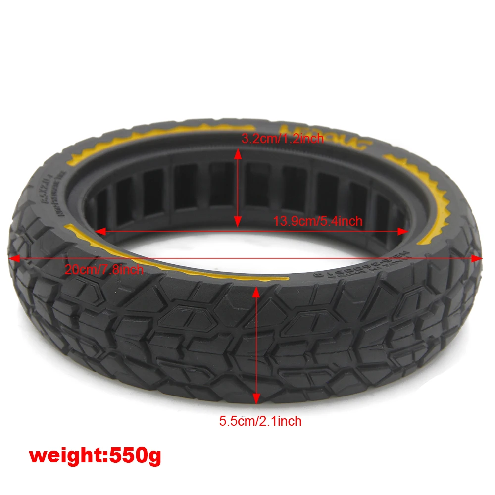8.5x2.0 Tire New Off-road Model Honeycomb Airless Tyre for Xiaomi M365/ Pro/Pro2/ 1S Electric Scooter Part Patinet