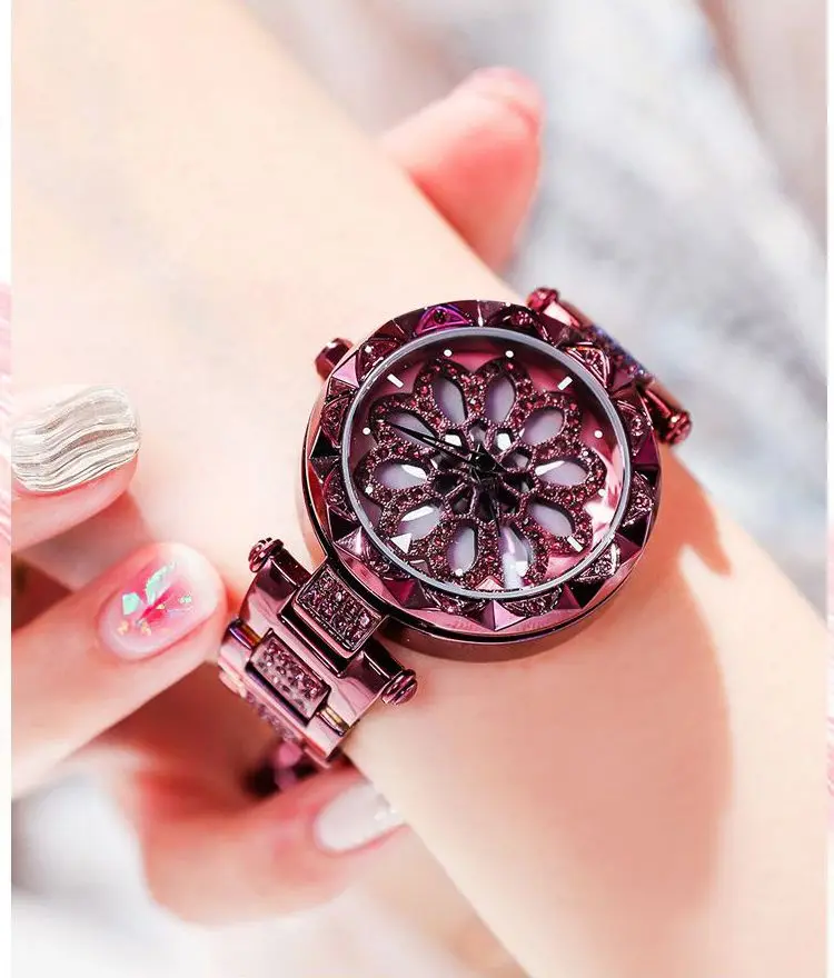 Watch - Real Ceramic Watches for Women Elegant Blooming Flowers Wristwatch  Floral Bracelet Watches Romantic Gifts 3ATM (Black) : Buy Online at Best  Price in KSA - Souq is now Amazon.sa: Fashion