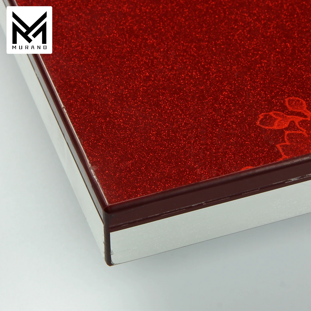 High Gloss Red Acrylic Laminate Sheets For Kitchen Doors 0.5mm