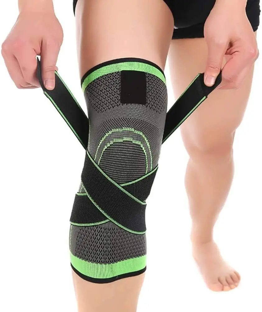 Factory Price Knee Sleeve Compression Fit Support for Joint Pain and Arthritis Relief Improved Circulation Compression Single