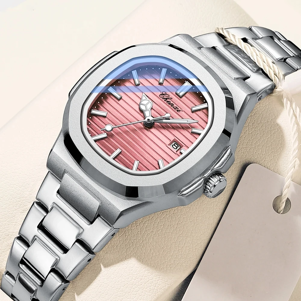 CHENXI 8222 Luxury Stainless Steel Men's Quartz Watch - Waterproof