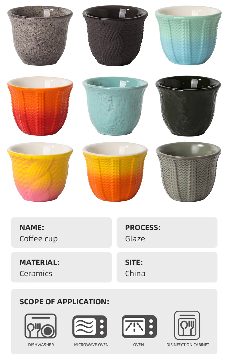 Embossed Ceramic Texture and Finish Details