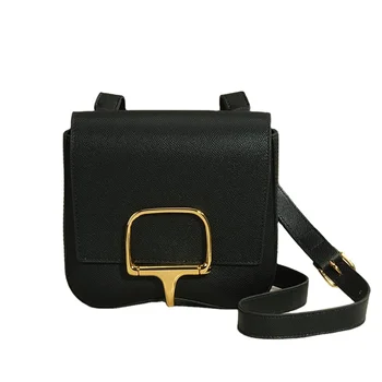 Luxury Leather Designer Fashion Temperament Celebrity women's  shoulder messenger bags