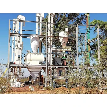 High Efficiency 5TPH Complete Automatic Poultry Chicken Animals Feed Pellet Production Line HOPE New Condition