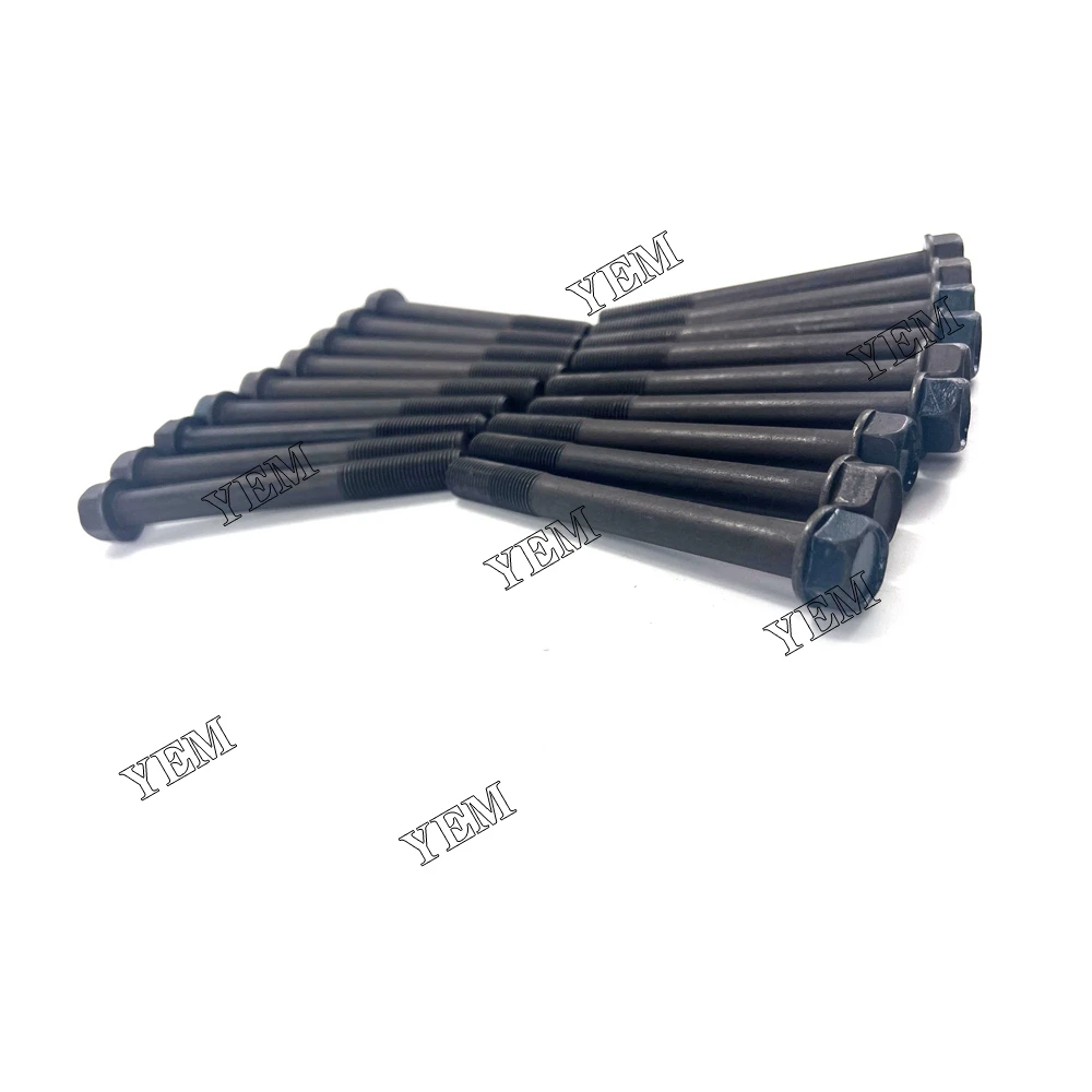 For Kubota V3300 Cylinder Head Screw 1C010-03450 Replaces 2