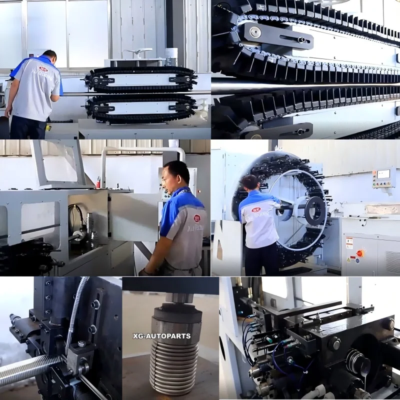 Egzoz Universal Spirel Flexible Pipe for Exhaust System Egzoz Muffler Corrugations Flex Couplings Flex Joint Pipes
